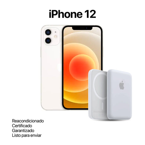 Iphone 12 Reacondicionado + Power Bank