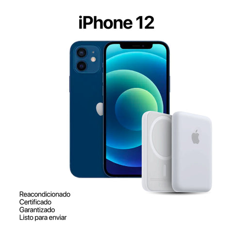 Iphone 12 Reacondicionado + Power Bank