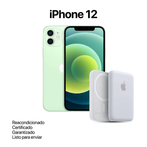 Iphone 12 Reacondicionado + Power Bank