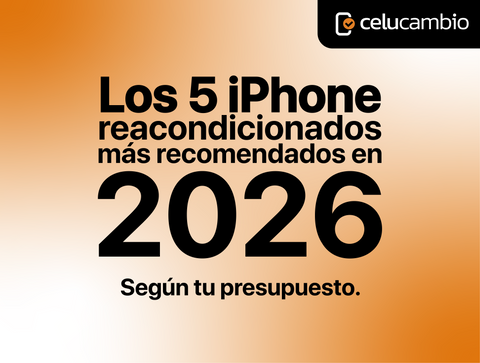 Los 5 iPhone reacondicionados más recomendados en 2026 (según tu presupuesto)