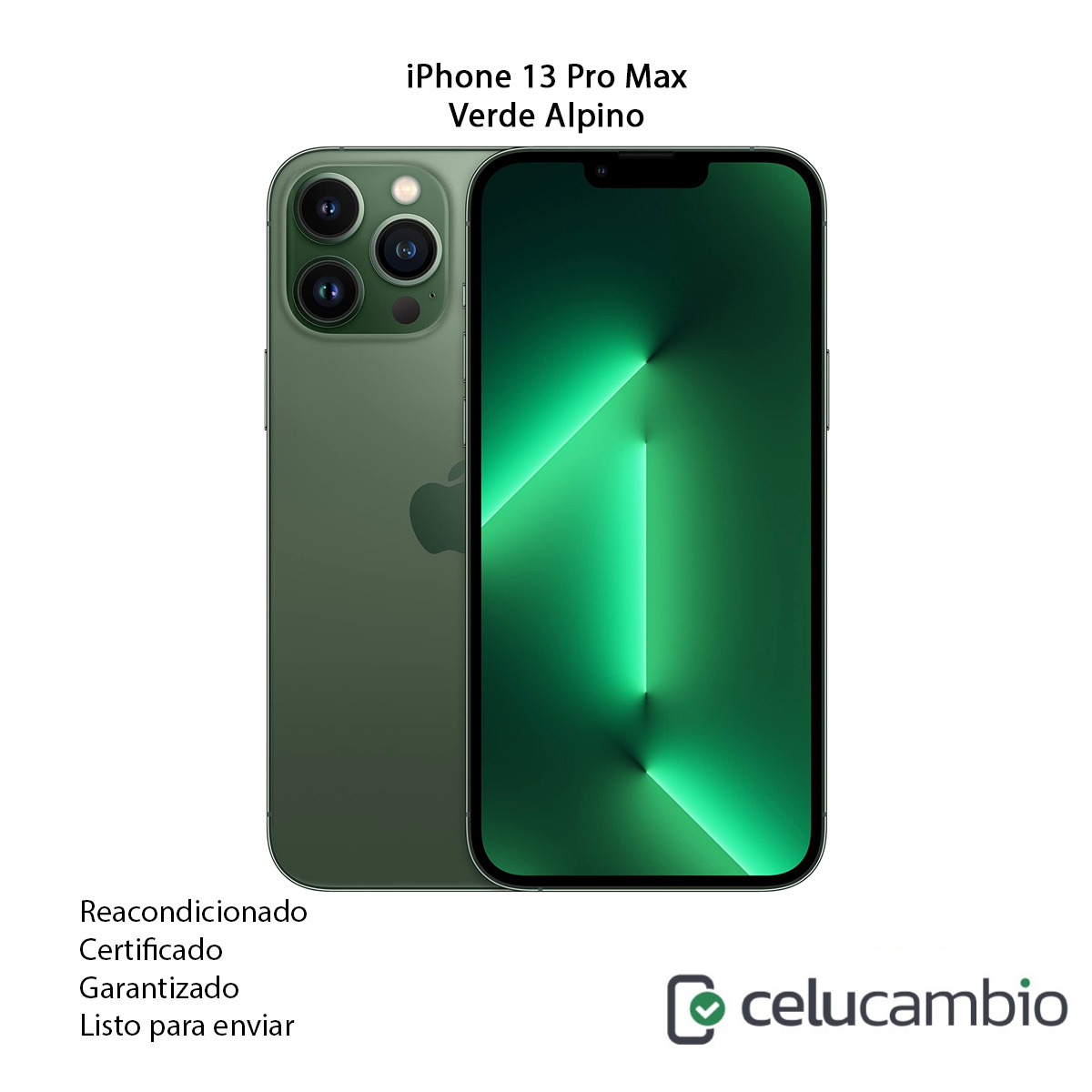 iPhone 13 Pro Max P.P.D marcas notorias en camara retrato 128g