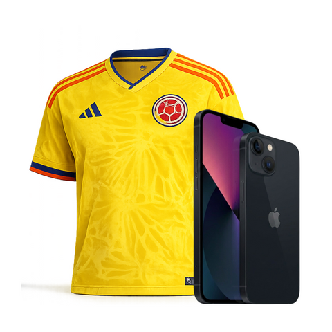 iPhone 13+camiseta de la selección Colombia