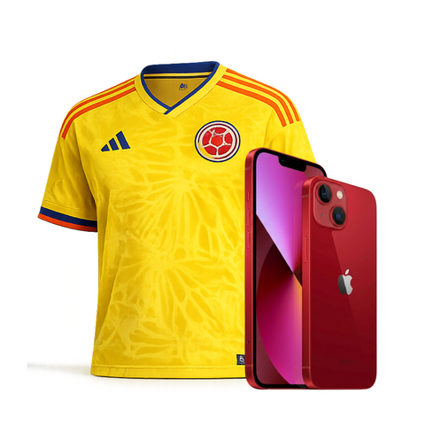 iPhone 13+camiseta de la selección Colombia