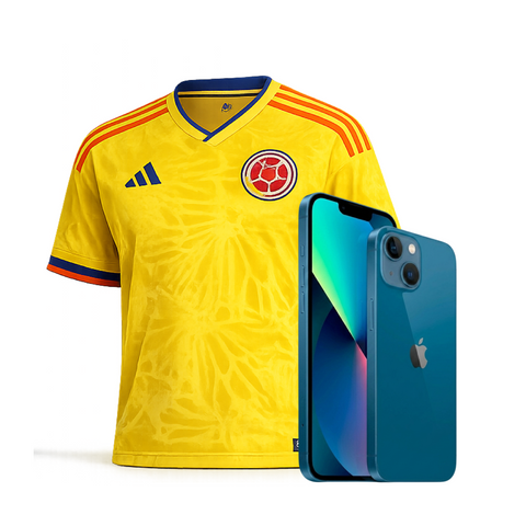iPhone 13+camiseta de la selección Colombia