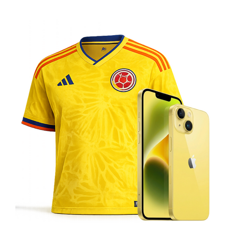 iphone 14+camiseta de la selección Colombia