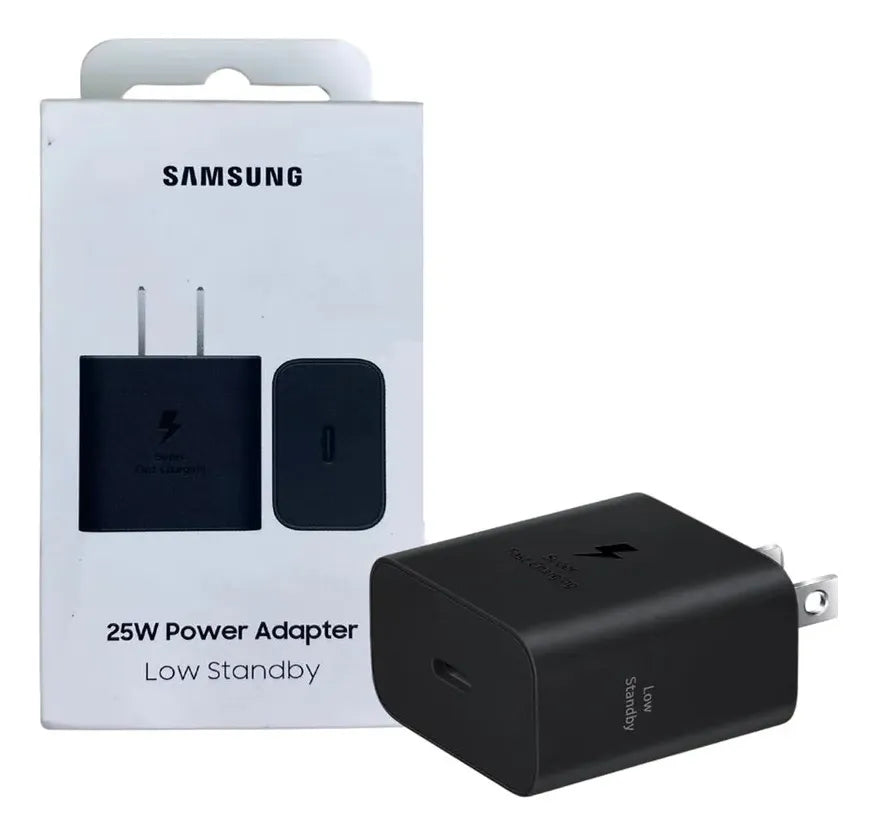Cargador 100% Original 25w Open Box-sin Cable Negro (Usado)