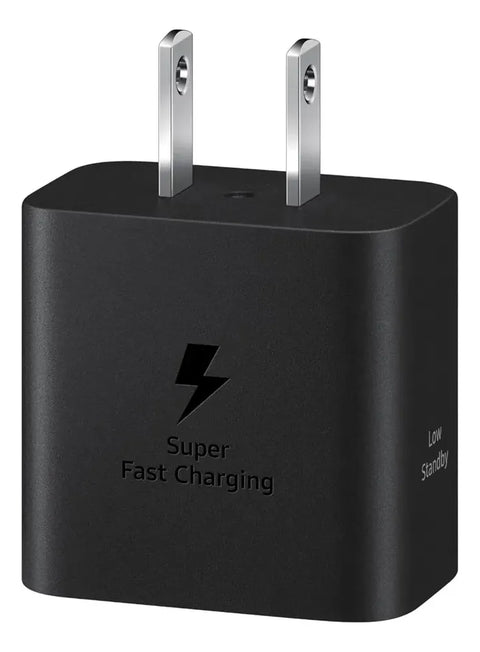 Cargador 100% Original Samsung 25w Open Box-sin Cable Negro (Usado)
