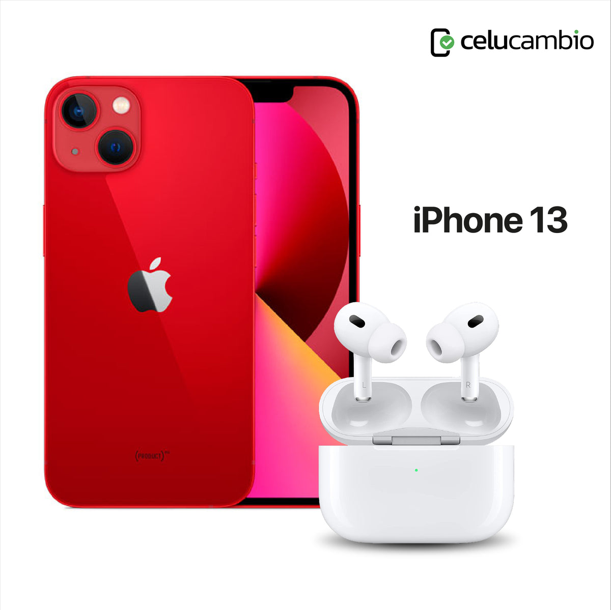 Iph 13 + AirPods Pro 2da Generación